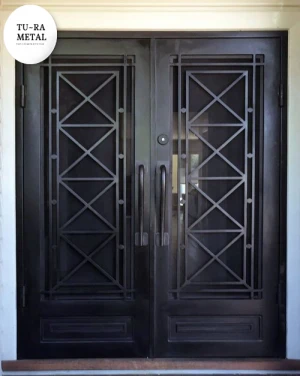 ferforje apartman kapısı