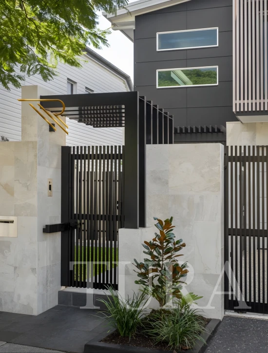 Modern bahçe kapıları 